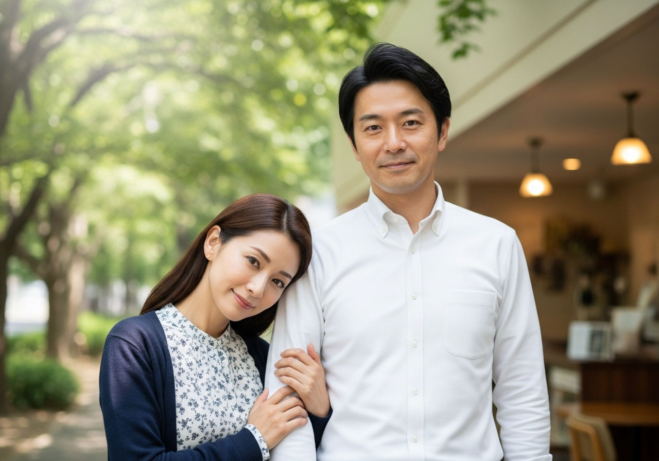 将来のこと何もかも男性をたよりにしてよりかかっている40代女性