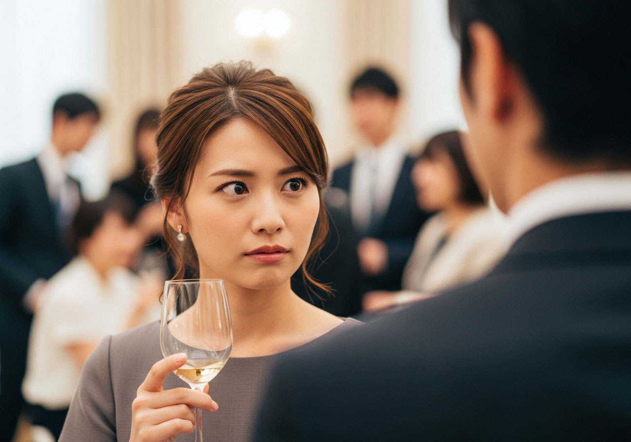 婚活パーティーで出会った男性実はヤリ目かもしれないと不安になり始めた女性